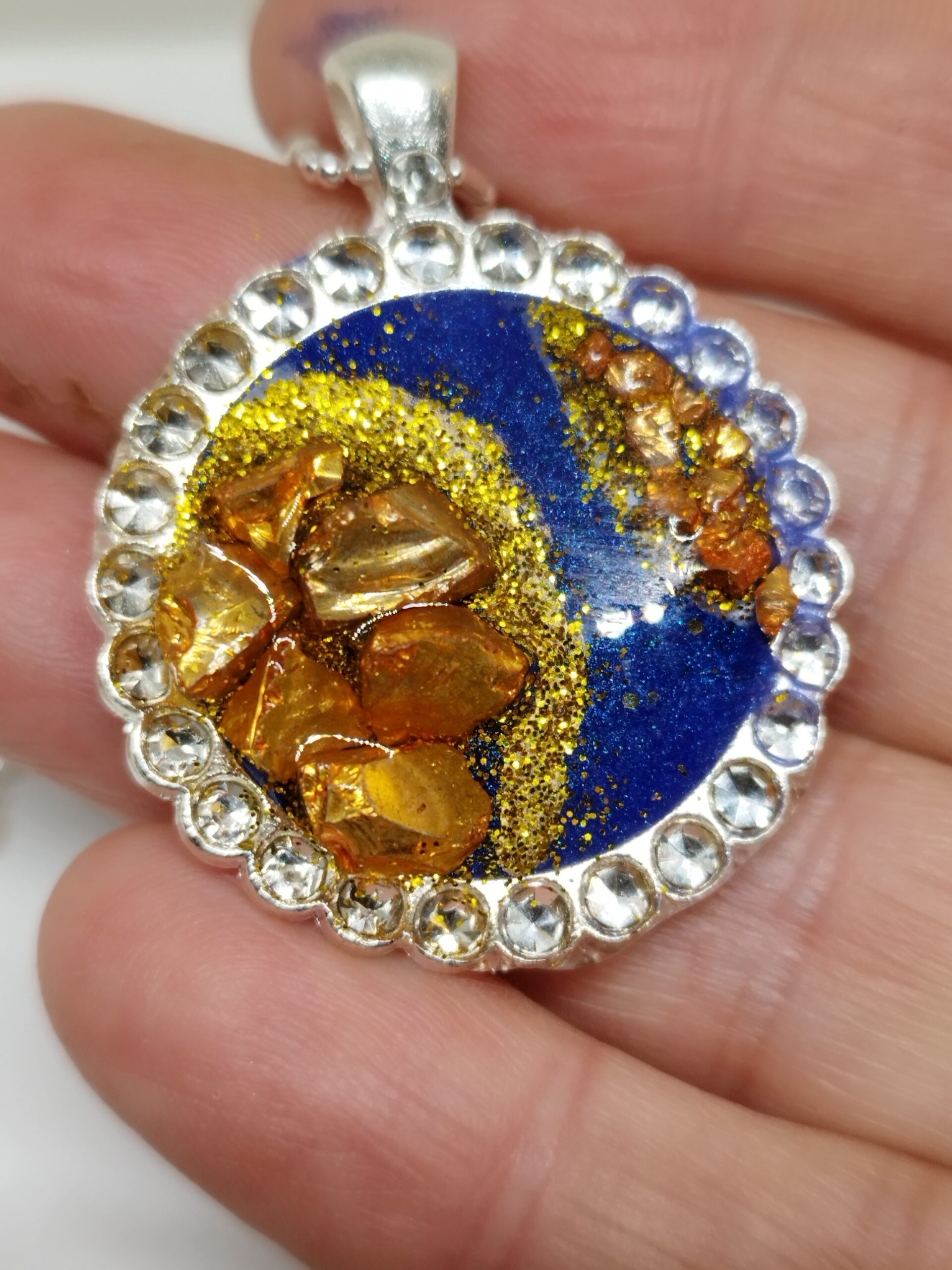 Gorgeous Géode Necklace Pendant